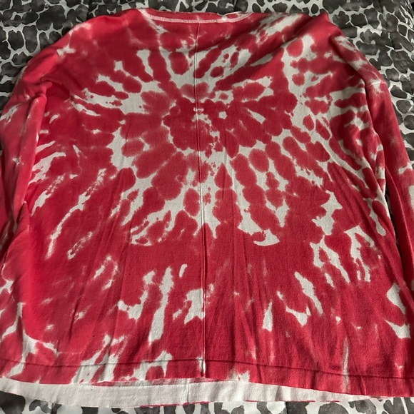 Elliot Lauren tye dye vneck top Sz MD - Picture 5 of 5